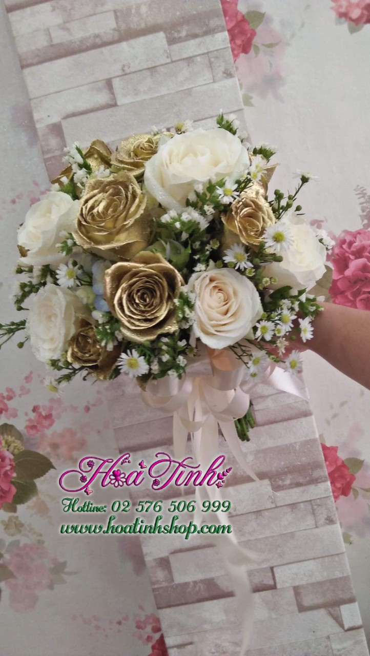 Hoa cưới cầm tay HC017